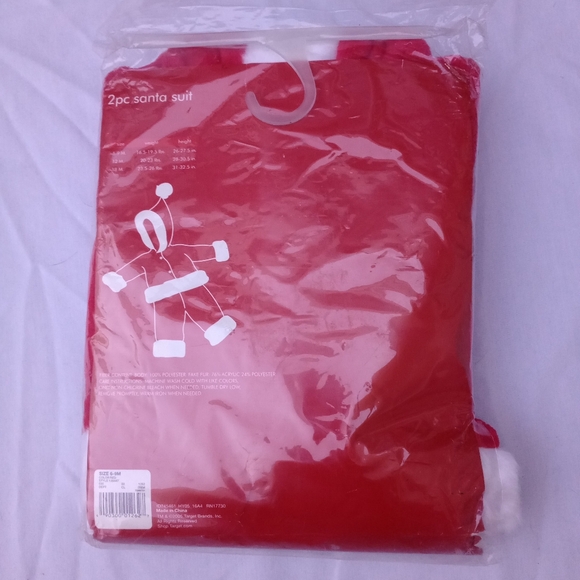 Baby Santa Suit Christmas Holiday Festive Gift Cosplay Themed Event Winter - Picture 11 of 13